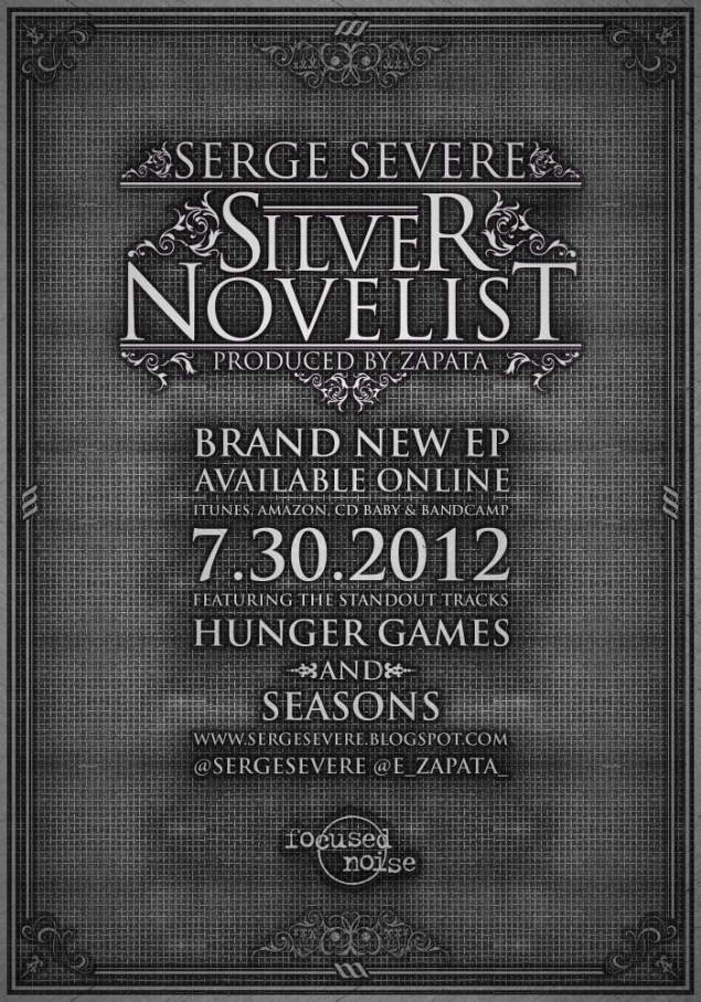 Serge Severe - The Silver Novelist flyer3