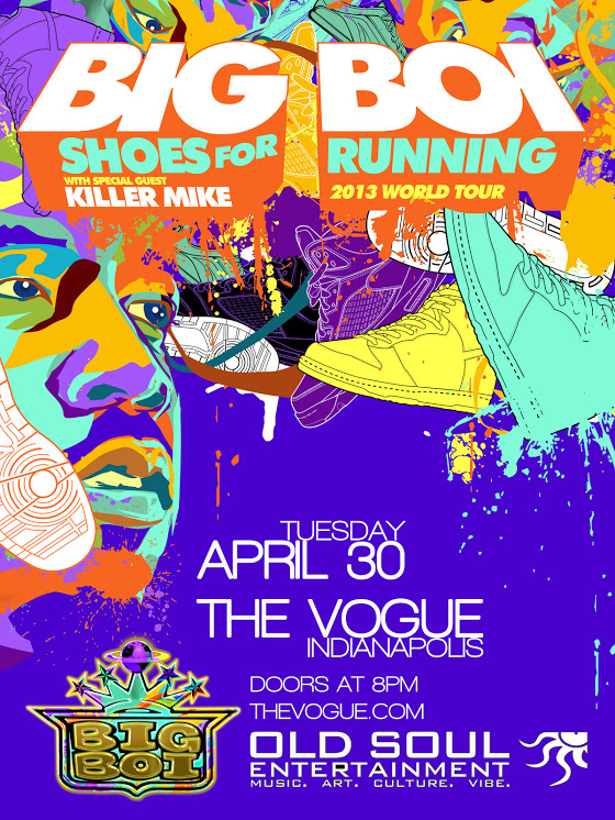 Upcoming Event: Big Boi & Killer Mike @ The Vogue (4/30/13)