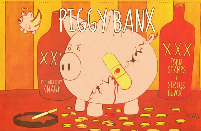 John Stamps & Sirius Blvck - "Piggy Banx" (Release)
