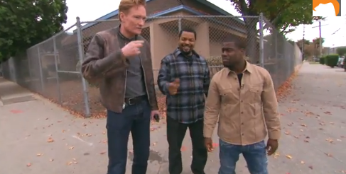 Ice Cube & Kevin Hart "Ride Along" With Conan O'Brien (Video)