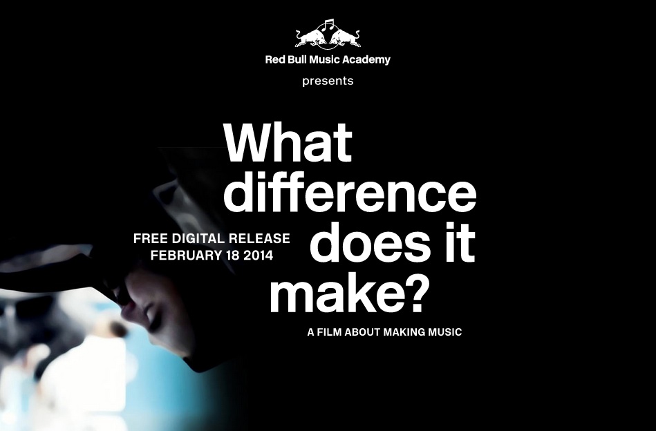 Red Bull Music Academy "What Difference Does It Make? A Film About Making Music" (Video) | @RBMA
