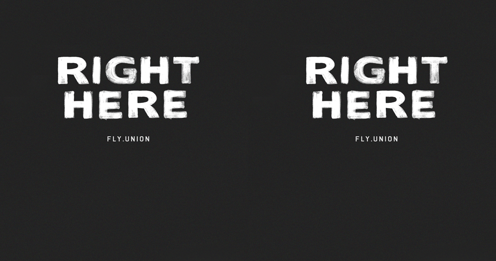 Fly.Union - "Right Here"