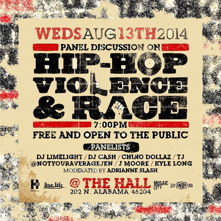 Hip Hop Violence & Race Discussion Tonight @ The Hall