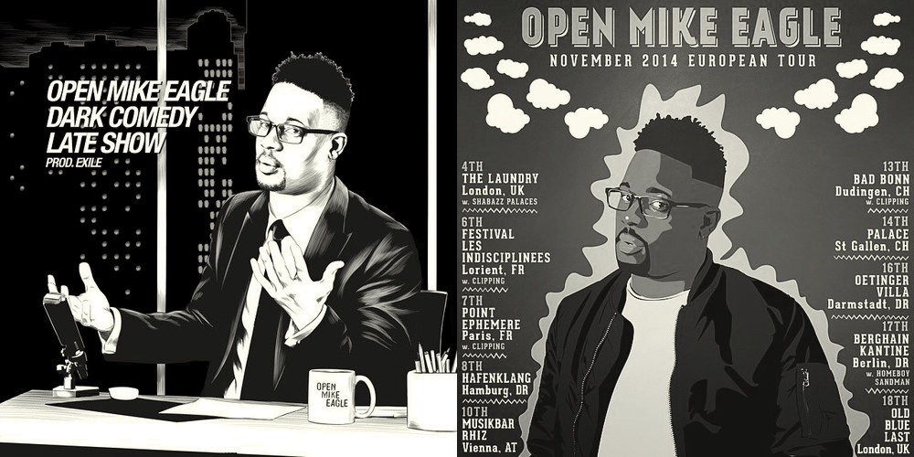 Open Mike Eagle - "Late Show" (Produced by Exile)