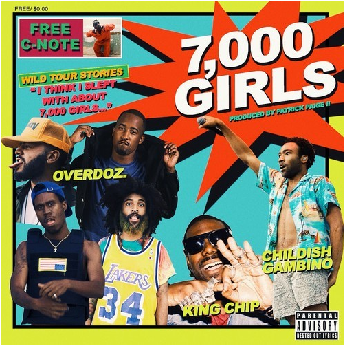 Overdoz. - "7,000 Girls" ft. Childish Gambino & King Chip