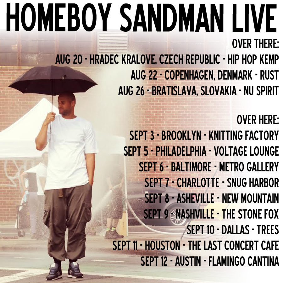 Homeboy Sandman - "Arrows" & New Tour Dates