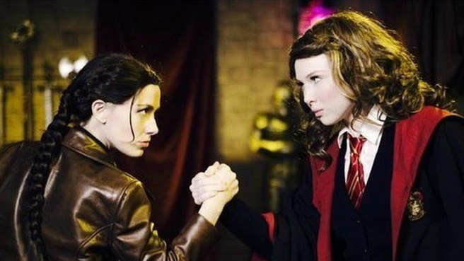 Katniss vs. Hermione in an Epic Rap Battle (Video)