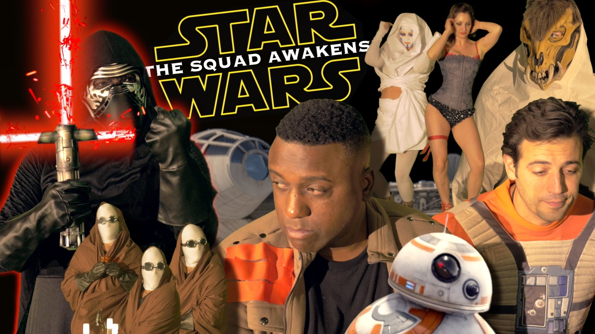 Star Wars: The Squad Awakens - What if it was Gangster? (Video)