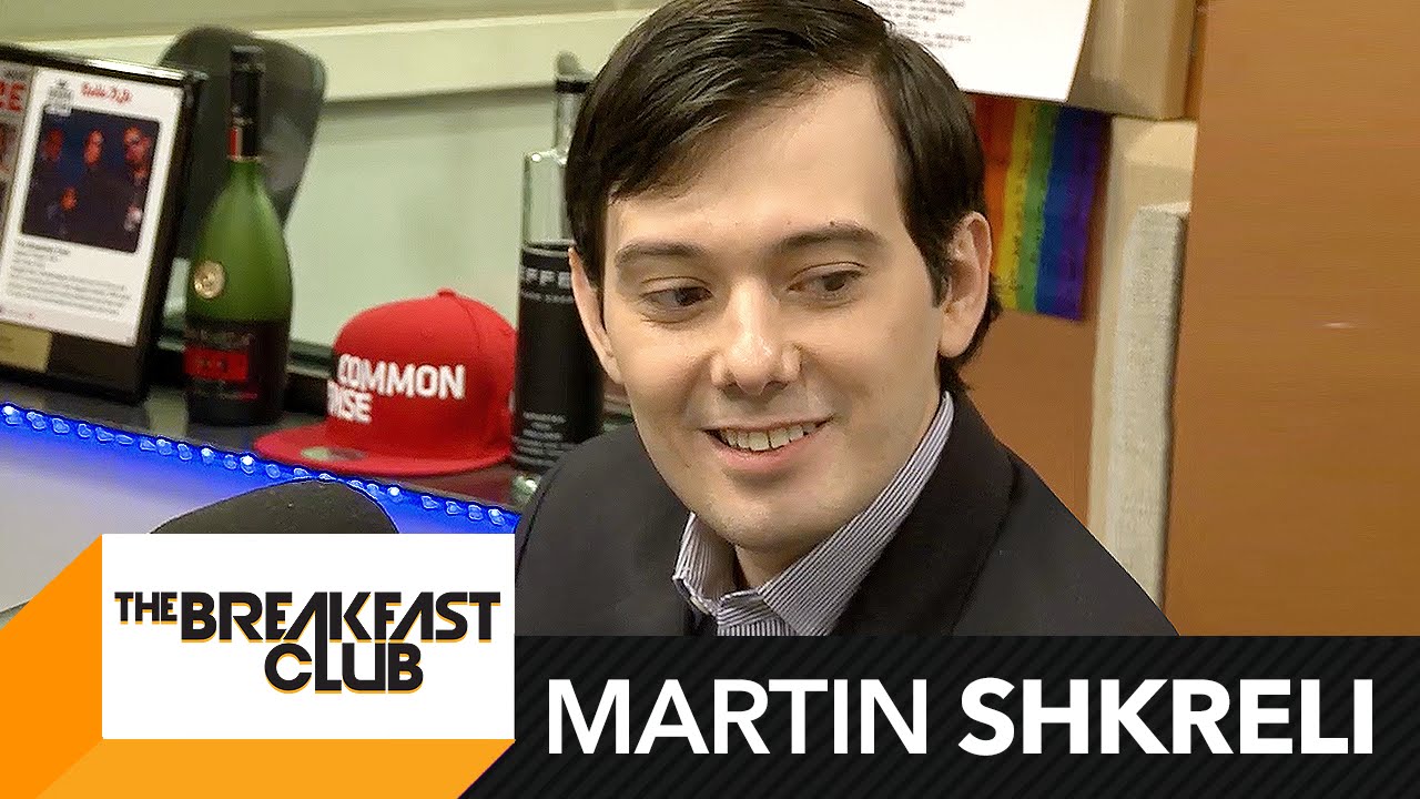 Martin Shkreli Interviewed on The Breakfast Club (Video)