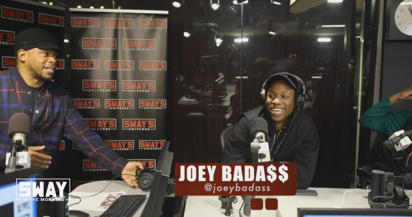 Joey Bada$$ Responds to Troy Ave & More on Sway (Video)