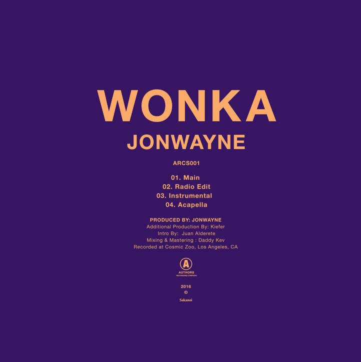 Jonwayne - "WONKA"
