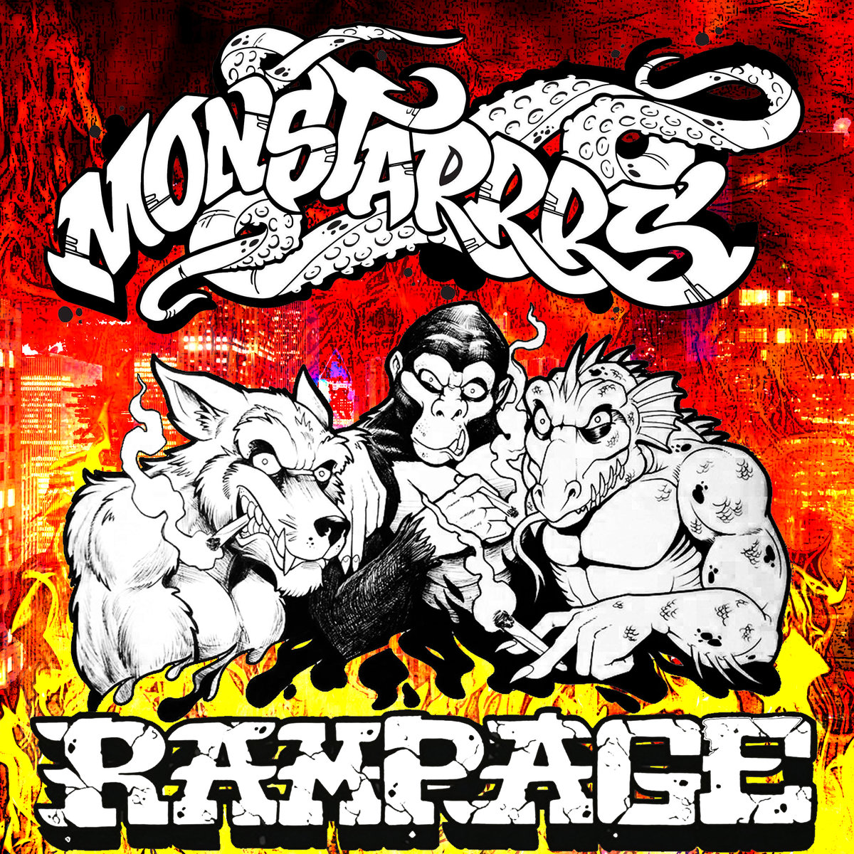 THE MONSTARRRS - "Rampage" (Release)