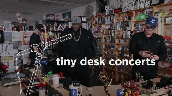 Run The Jewels Performs on NPR's Tiny Desk Concerts (Video)