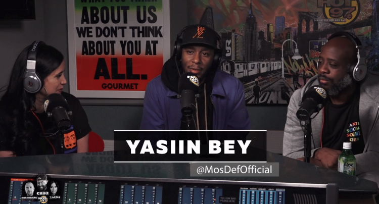 Yasiin Bey Talks South Africa, US, Music & More on Ebro in the Morning (Video)