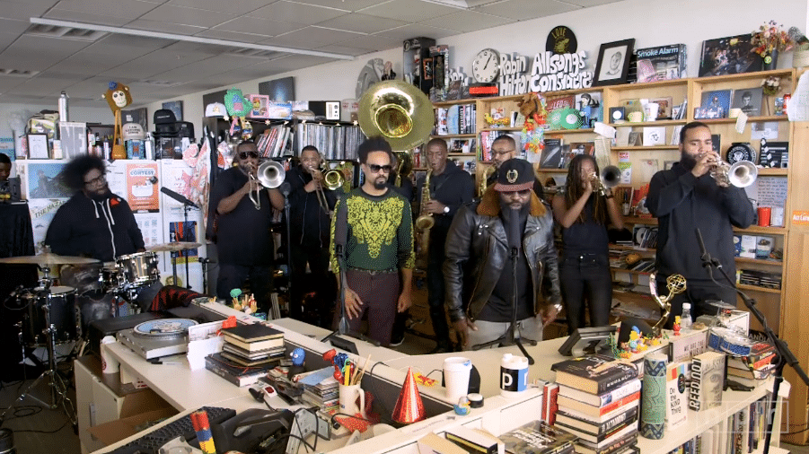 The Roots & Bilal Do NPR's "Tiny Desk Concert" (Video)