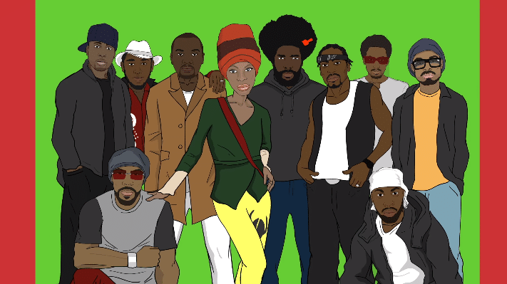 Watch An Animated Short Documentary, "The Soulquarians: The Collaboration Between Questlove, D’Angelo, Erykah Badu and More" (Video)